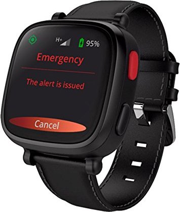 SafeMotion Smartwatch S3 schwarz