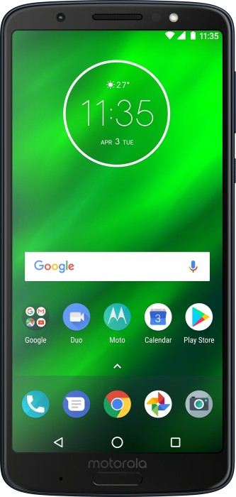 Motorola Moto G6 Plus Dual-SIM blau