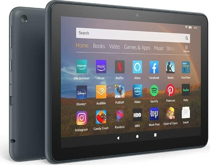 Amazon Fire HD 8 Plus KFONWI 2020, mit Werbung, 32GB, Slate