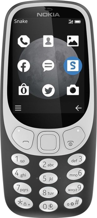 Nokia 3310 3G Single-SIM grau
