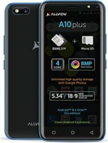 Allview A10 Plus schwarz/blau