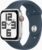 Apple Watch Series 6 (GPS + Cellular) 44mm Aluminium silber mit Sportarmband weiß (MG2C3FD)
