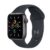 Apple Watch SE (GPS + Cellular) 40mm space grau mit Sportarmband schwarz (MYEK2FD)