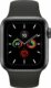 Apple Watch Series 5 (GPS) 40mm Aluminium space grau mit Sportarmband schwarz (MWV82FD)