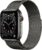 Apple Watch Series 6 (GPS + Cellular) 44mm Edelstahl graphit mit Sportarmband schwarz (M09H3FD)
