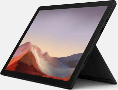 Microsoft Surface Pro 7 Mattschwarz, Core i7-1065G7, 16GB RAM, 512GB SSD + Surface Pro Signature Type Cover Platin