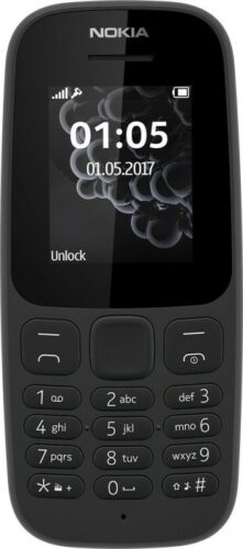 Nokia 105 (2017) Dual-SIM schwarz
