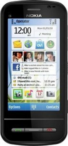 Nokia C6 schwarz