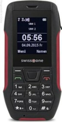 Swisstone SX 567 schwarz/rot